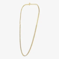 (G / Si1-Si2) Womens 3 CT.T.W. Lab Grown White Diamond Sterling Silver 18 Inch Tennis Necklace
