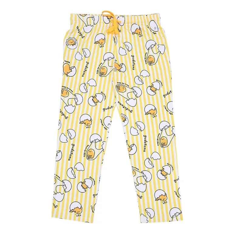 Gudetama Womens Plush Pajama Pants