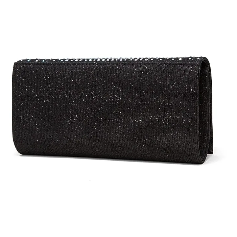 Gunne Sax by Jessica McClintock Chloe Scattered Stones Clutch Beaded Evening Bag