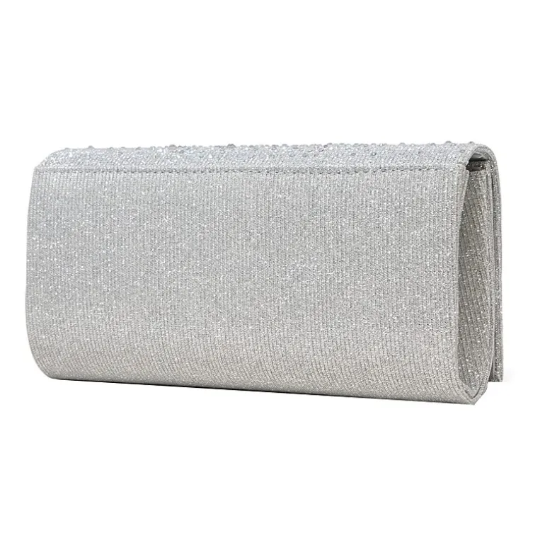Gunne Sax by Jessica McClintock Chloe Scattered Stones Clutch Beaded Evening Bag
