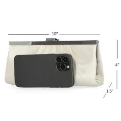Gunne Sax by Jessica McClintock Pleated Clutch