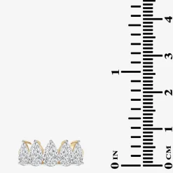 (G / Vs2-Si2) Womens 2 1/2 CT. T.W. Lab Grown White Diamond 14K Gold 5-Stone Anniversary Band