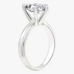 (G / VS2) Womens 3 CT. Lab-Grown White Diamond 14K Gold Marquise Solitaire Engagement Ring
