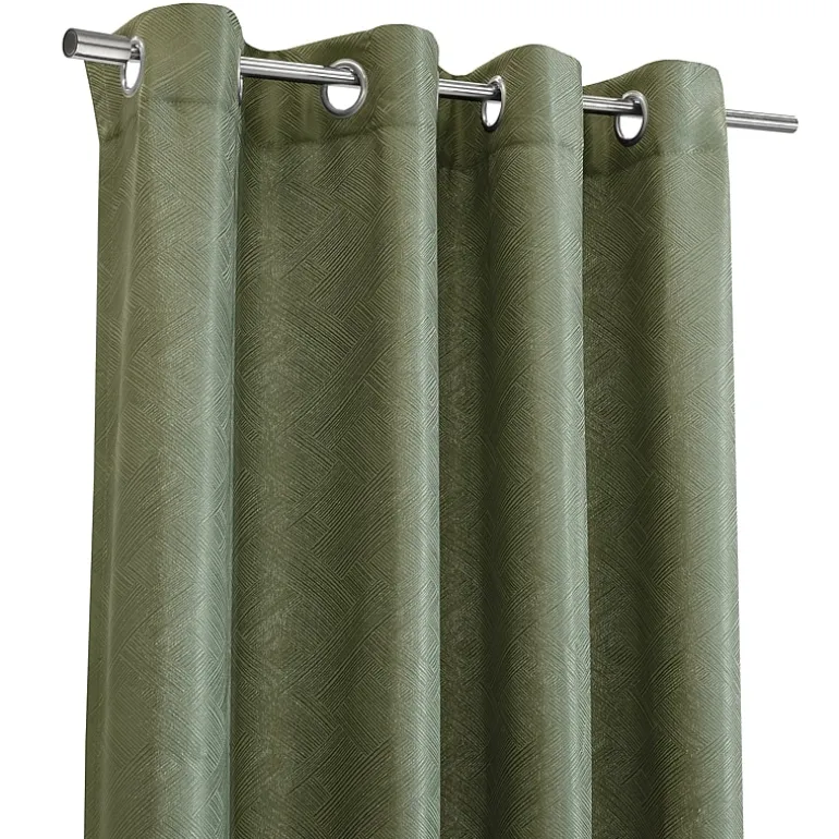 Habitat Abstract Grommet Top Light-Filtering Single Curtain Panel