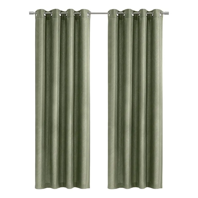 Habitat Abstract Grommet Top Light-Filtering Single Curtain Panel