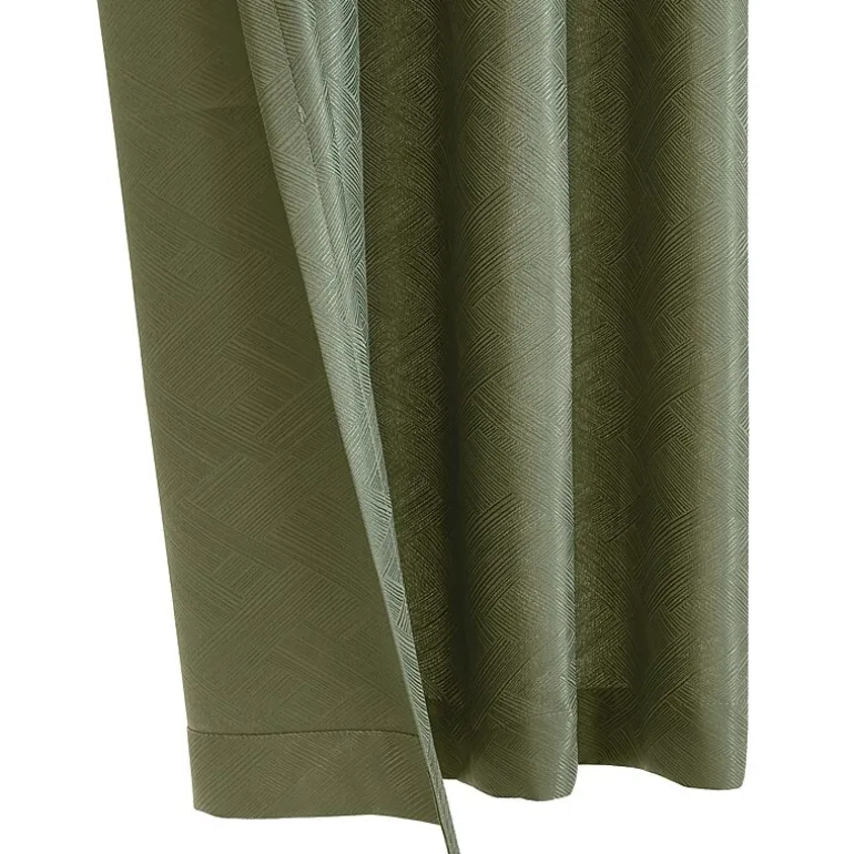 Habitat Abstract Grommet Top Light-Filtering Single Curtain Panel