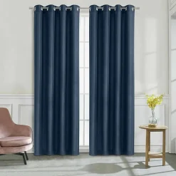 Habitat Abstract Grommet Top Light-Filtering Single Curtain Panel