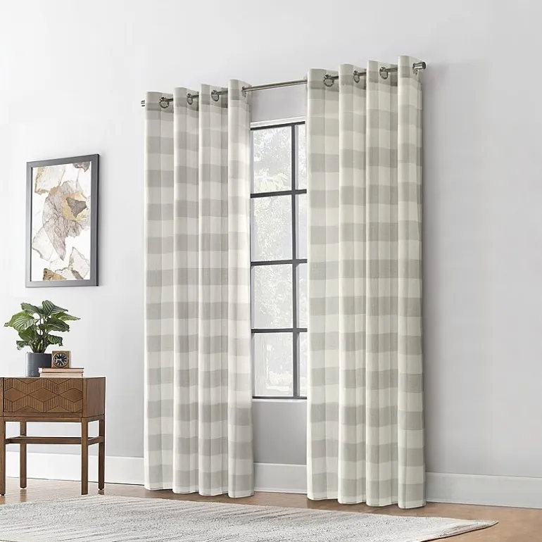 Habitat Bradley Grommet Top Light-Filtering Single Curtain Panel