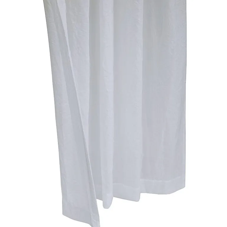 Habitat Crushed Rod Pocket Sheer Single Curtain Panel
