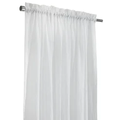 Habitat Crushed Rod Pocket Sheer Single Curtain Panel