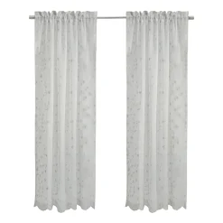 Habitat Grandeur Rod Pocket Light-Filtering Single Curtain Panel