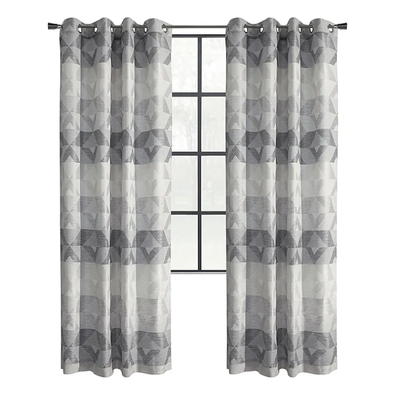 Habitat Jackson Grommet Top Light-Filtering Single Curtain Panel