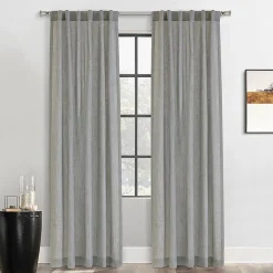 Habitat Johnstown Back Tab Light-Filtering Single Curtain Panel