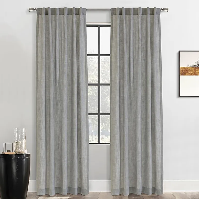 Habitat Johnstown Back Tab Light-Filtering Single Curtain Panel