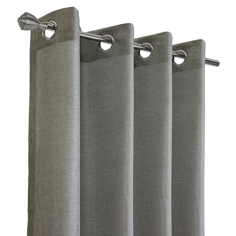 Habitat Milo Grommet Top Light-Filtering Single Curtain Panel