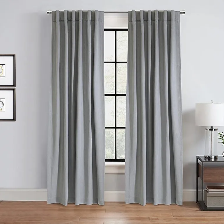 Habitat Mulberry Rod Pocket Back Tab Light-Filtering Single Curtain Panel