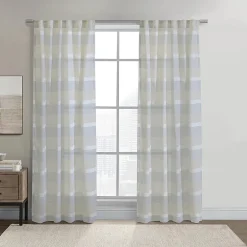 Habitat Nathan Back Tab Light-Filtering Single Curtain Panel