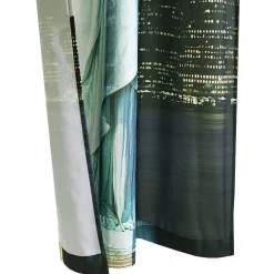Habitat Photo Real Rod Pocket Light-Filtering Set of 2 Curtain Panel