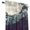 Habitat Photo Real Rod Pocket Light-Filtering Set of 2 Curtain Panel