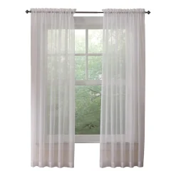 Habitat Rhapsody Voile Rod Pocket Sheer Single Curtain Panel