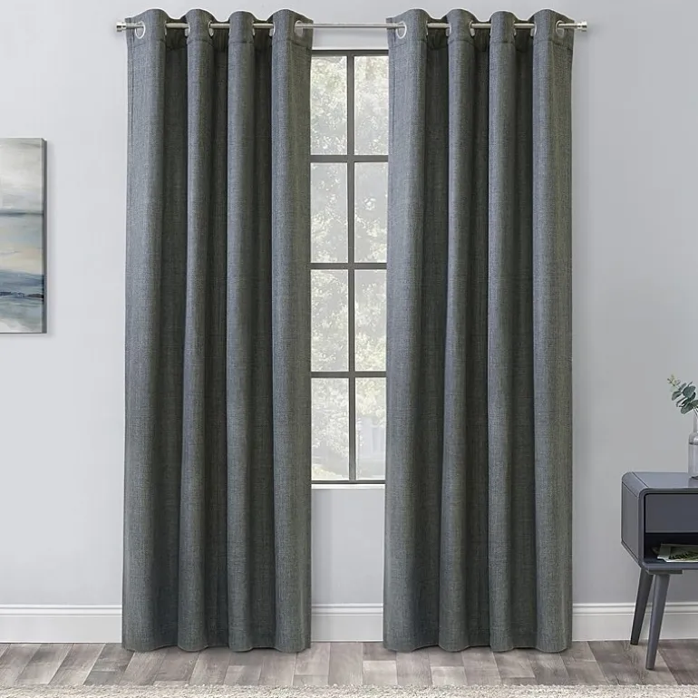Habitat Sanders Grommet Top Light-Filtering Single Curtain Panel