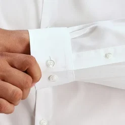 Haggar Big and Tall Mens Classic Fit Wrinkle Free Long Sleeve Dress Shirt
