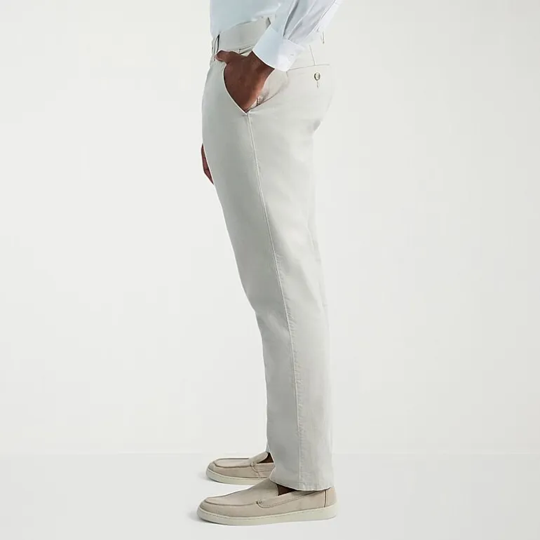 Haggar Comfort Luxe Mens Straight Fit Flat Front Pant