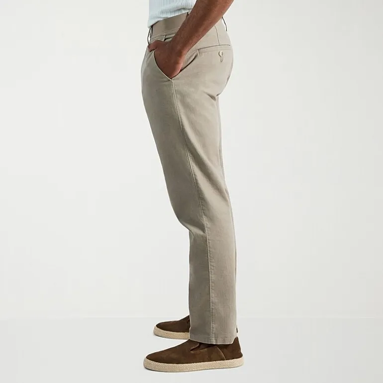 Haggar Comfort Luxe Mens Straight Fit Flat Front Pant