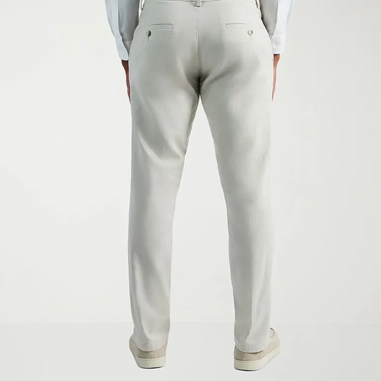Haggar Comfort Luxe Mens Straight Fit Flat Front Pant