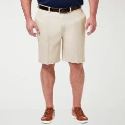 Haggar Cool 18 Pro Expandable Waist Mens 10 1/2