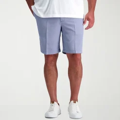 Haggar Cool 18 Pro Expandable Waist Mens 10 1/2