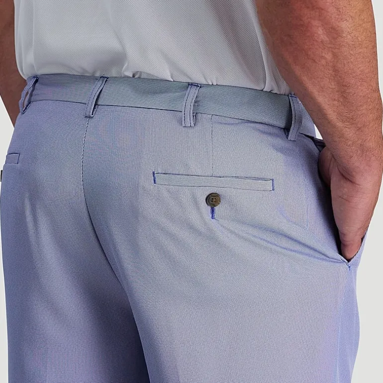 Haggar Cool 18 Pro Expandable Waist Mens 10 1/2" Big and Tall Stretch Fabric Moisture Wicking Quick Dry Chino Short