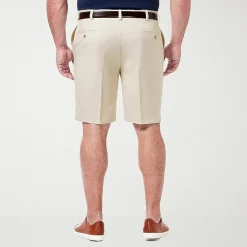 Haggar Cool 18 Pro Expandable Waist Mens 10 1/2