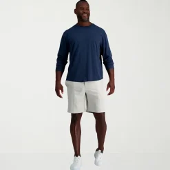 Haggar Cool 18 Pro Expandable Waist Mens 10 1/2