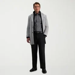 Haggar Cool 18 Pro Mens Classic Fit Flat Front Pant