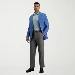 Haggar Cool 18 Pro Mens Classic Fit Flat Front Pant