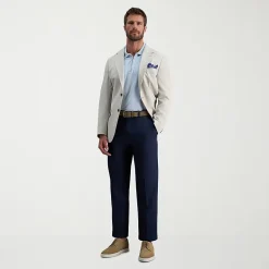 Haggar Cool 18 Pro Mens Classic Fit Flat Front Pant