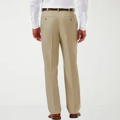 Haggar Cool 18 Pro Mens Classic Fit Pleated Pant