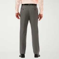 Haggar Cool 18 Pro Mens Classic Fit Pleated Pant