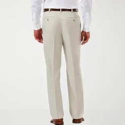 Haggar Cool 18 Pro Mens Classic Fit Pleated Pant