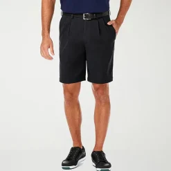 Haggar Cool 18 Pro Pleated Mens 9 1/2