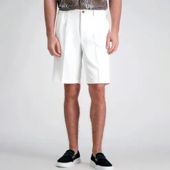 Haggar Cool 18 Pro Pleated Mens 9 1/2