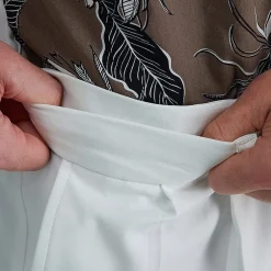 Haggar Cool 18 Pro Pleated Mens 9 1/2