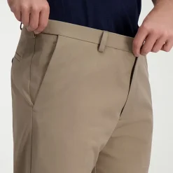 Haggar Cool Right Performance Flex Mens Classic Fit Flat Front Pant