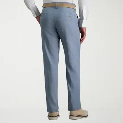 Haggar Cool Right Performance Flex Mens Straight Fit Flat Front Pant