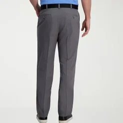 Haggar Cool Right Performance Flex Mens Classic Fit Pleated Pant