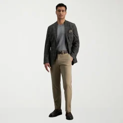 Haggar Cool Right Performance Flex Mens Comfort Waistband Straight Fit Flat Front Pant