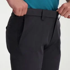 Haggar Cool Right Performance Flex Mens Comfort Waistband Straight Fit Flat Front Pant