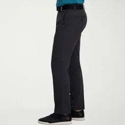 Haggar Cool Right Performance Flex Mens Comfort Waistband Straight Fit Flat Front Pant
