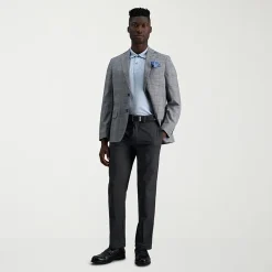 Haggar Cool Right Performance Flex Mens Comfort Waistband Straight Fit Flat Front Pant
